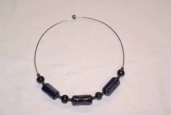 Kazuri Choker Necklace Ceramic Beads Multicolor - image 2