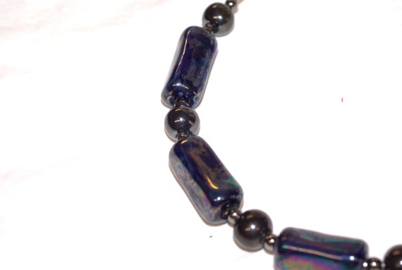 Kazuri Choker Necklace Ceramic Beads Multicolor - image 5