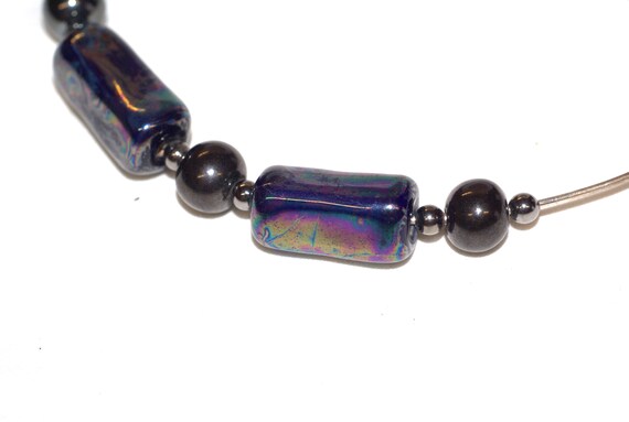 Kazuri Choker Necklace Ceramic Beads Multicolor - image 4