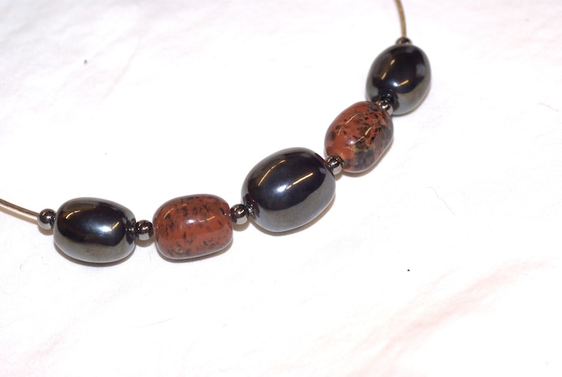 Kazuri Ceramic Bead Choker Necklace