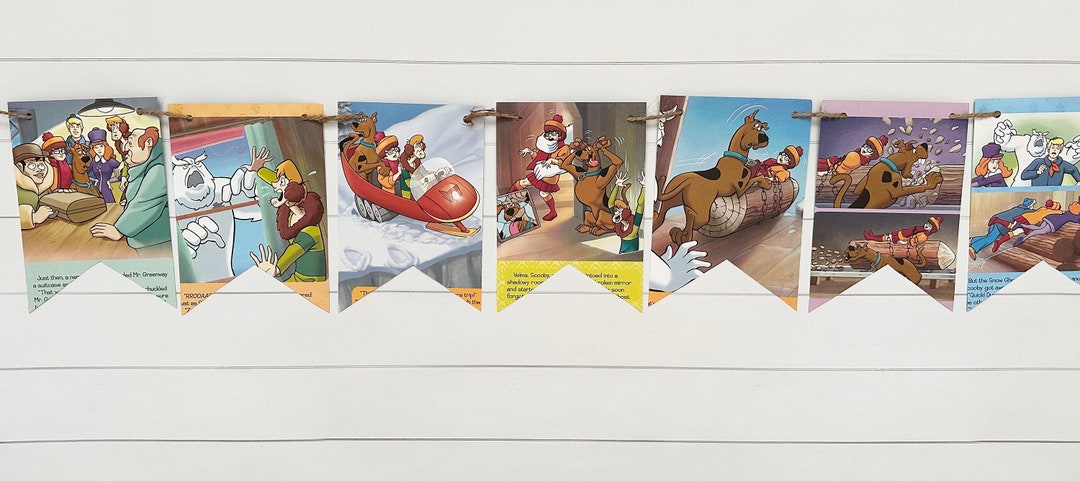 Scooby Doo Bunting Printable