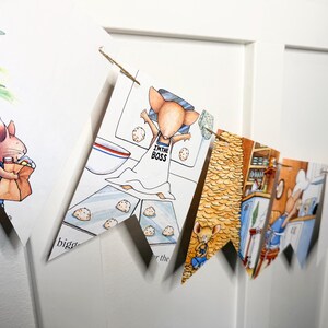 The Best Mouse Cookie book page banner if you give a mouse a cookie birthday party baby shower decor decoration