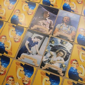 WWII Tarot Deck: Rosie the Riveters, All-Female Imagery &quot;Poker Size&quot;