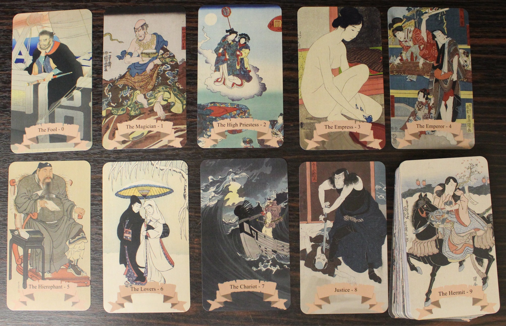escalera mecánica Oblea Autorización Japanese Tarot Card Deck : 78 Cards Major and Minor Arcana - Etsy escalera mecánica Oblea Autorización Japanese Tarot Card Deck : 78 Cards Major and Minor Arcana - Etsy