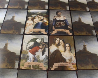 Fine Art Tarot Deck: 78 Card Major & Minor Arcana