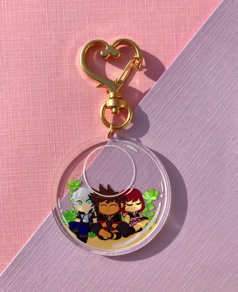 SALE Kingdom Hearts Terrarium Charms