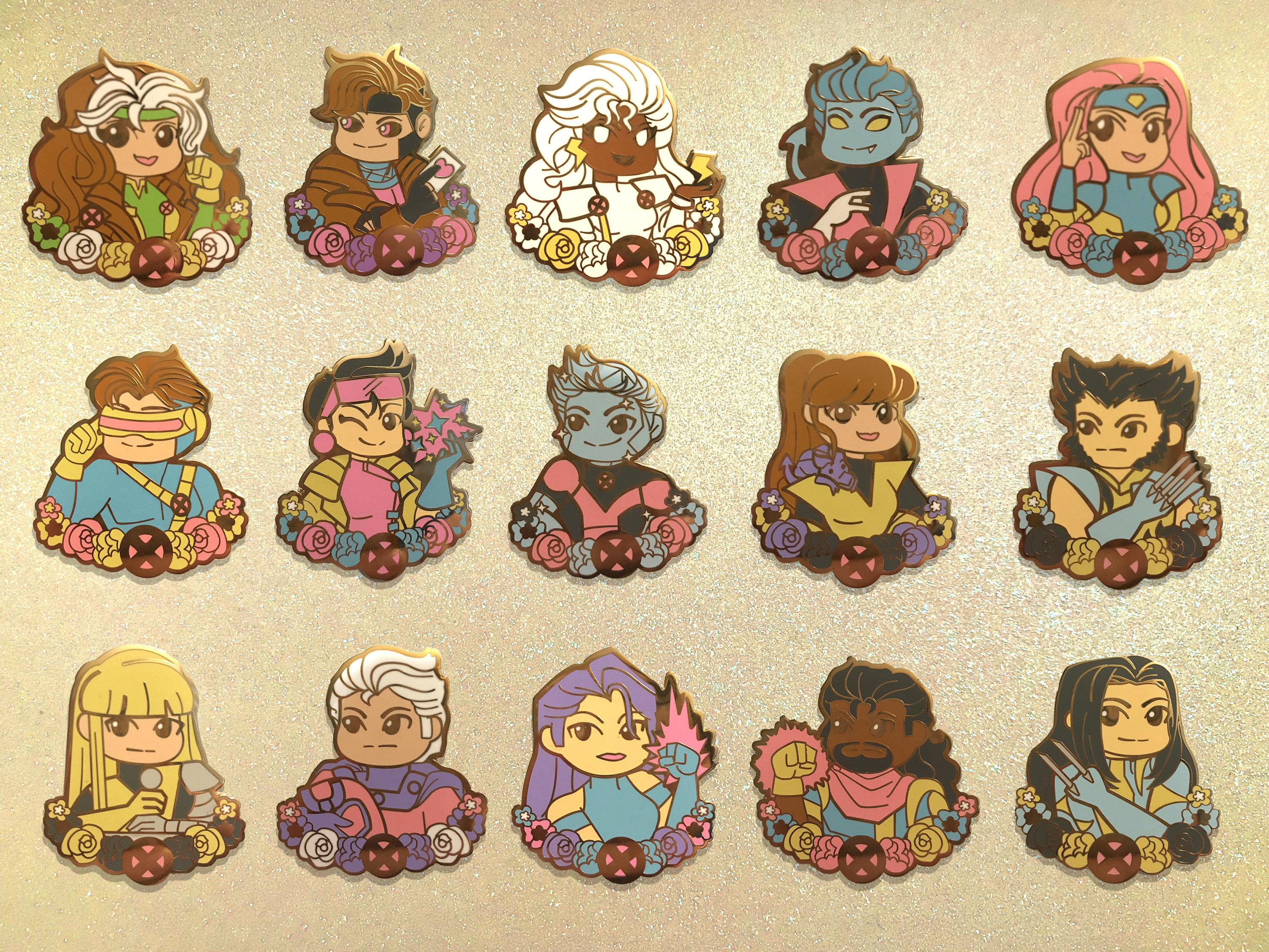 X-Cuties Enamel Pins