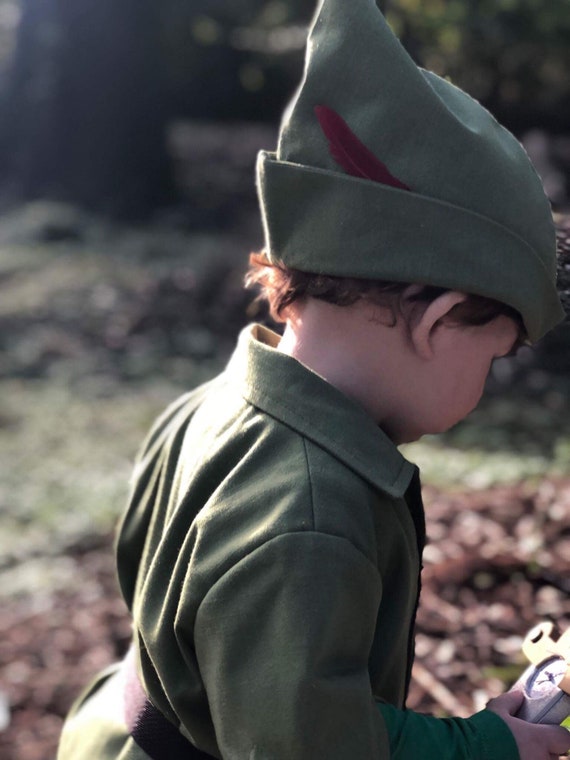Green Robin Hood Hat / Green Peter Pan 