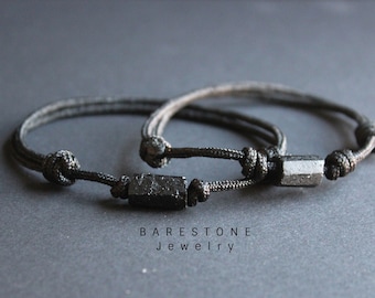 Natural Tourmaline 925 Sterling Silver bracelate wedding giftnew year giftthanks givinggood fortunevintage