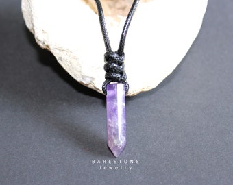 Mens amethyst jewelry sale