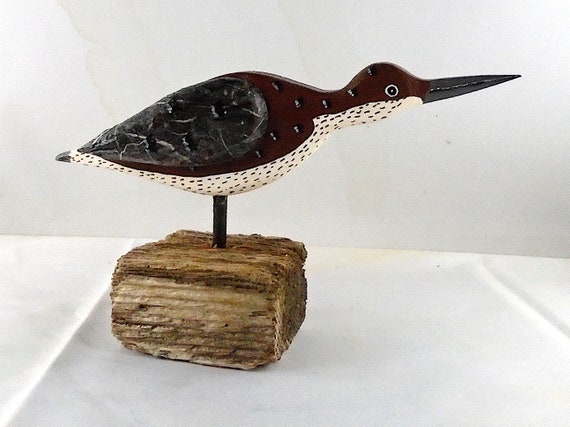 Miniature Driftwood Shorebird