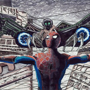 Print of Drawing# 2017-4 by Brett Mitchell