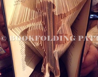 Ballerina book folding pattern