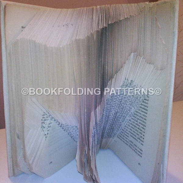 Horse book folding pattern