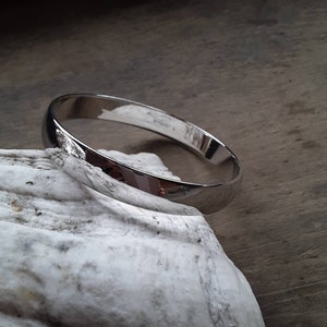 Vintage silver tone MONET S bangle bracelet image 2