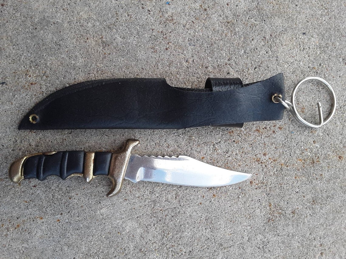 Vintage Mini EAGLE Knife With Keychain Sheath. Etsy