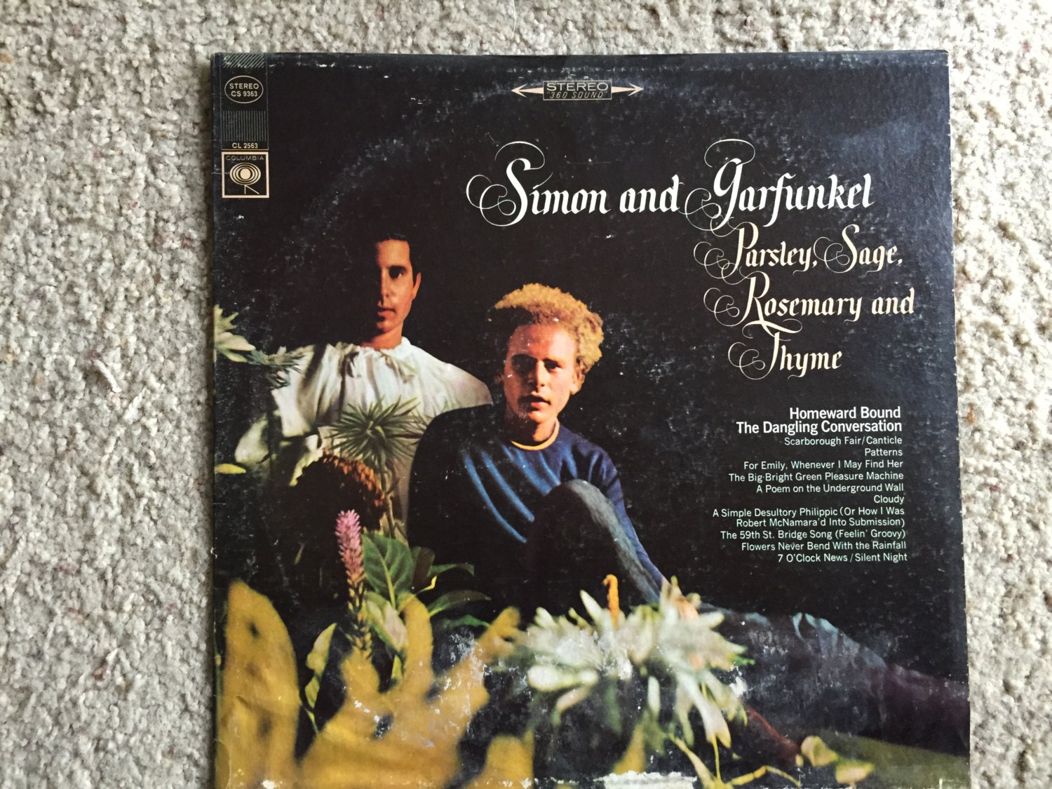 Simon and Garfunkel Parsley, Sage, Rosemary, and Thyme Album Etsy