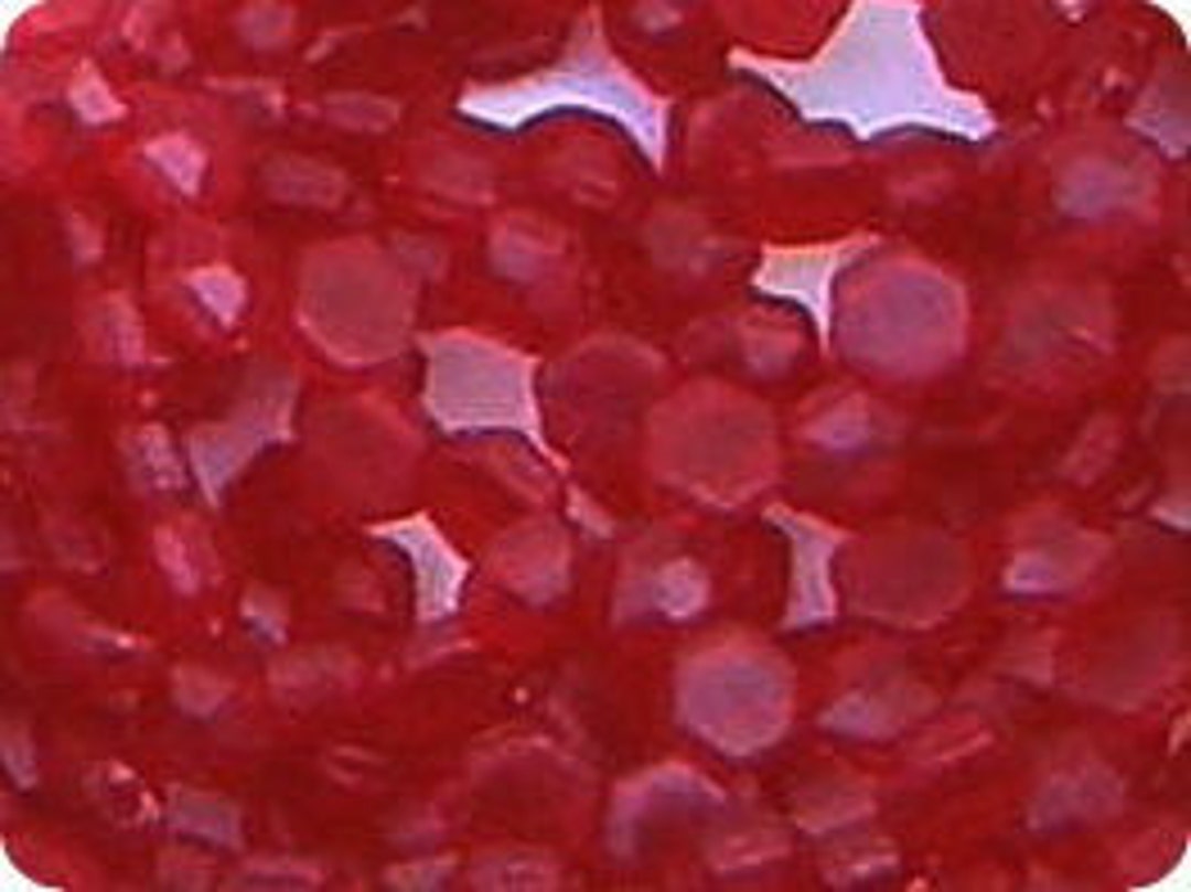 Jewel Bead, Ruby, 2hole Beads, HCJ90080, 6mm, 30 Count Etsy