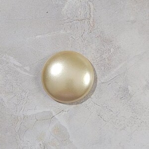 Cabochon par Puca® - Paris Bead, Cream Pearl, 18mm diameter, Puca Cabochon, 02010-11411