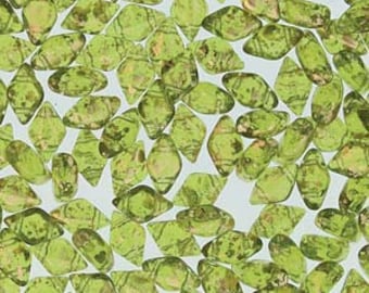 Perle In Vetro Gemduo 2 Fori 8x5 Mm Crystal Purple Haze Backlit X10g P 100733 - Foto 2