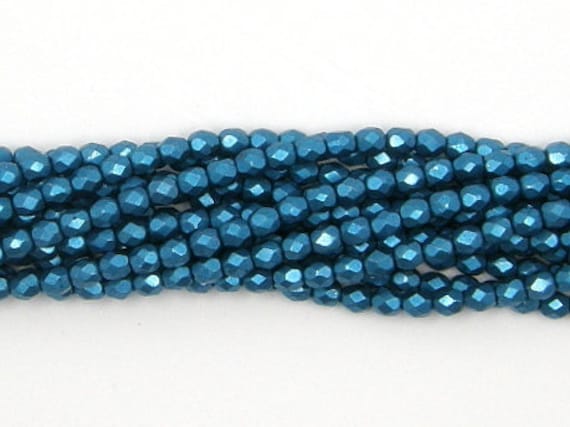 ロッセルダカラ50.4ミリ　F + + + Saturated Metallic Shaded Spruce Fire Polish, 4mm, Teal Fire