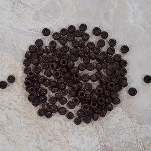 Toho 11/o Round Opaque Dark Chocolate Brown Seed Beads (TR-11-46D), choice of 10 grams or 23 grams