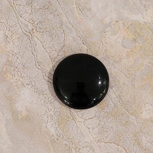 Cabochon par Puca® - Paris Bead, Jet, 25mm diameter, Puca Cabochon, 23980