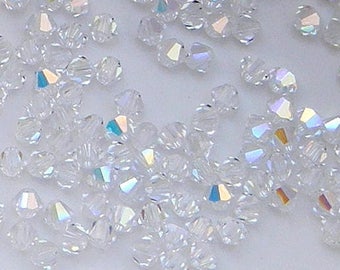 4 mm Bicone Kristalle, Kristall AB, Preciosa, 25gr
