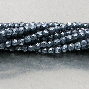 Feuerpolitur, Saturated Metallic Niagara, 3 mm Rundperle, 77061), 50 g