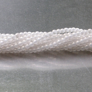 Perle ronde 2 mm, cristal doré suédé, Druk Bead, (5-02-7980CR), 100 pièces