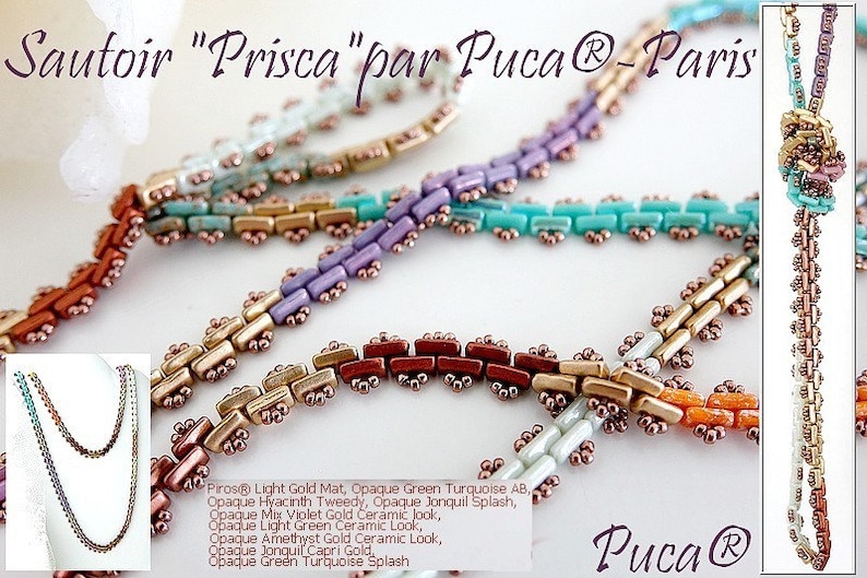 2-Hole Piros\u00ae par Puca\u00ae 5 x 3 x 2 mm, 10 grams Paris Bead 00030-65322 Crystal Gold Spotted