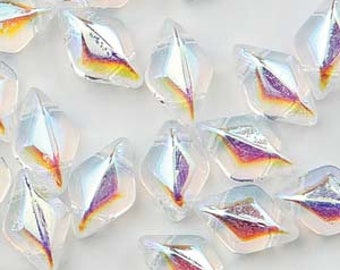 Perle In Vetro Gemduo 2 Fori 8x5 Mm Crystal Purple Haze Backlit X10g P 100733 - Foto 9