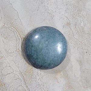 Cabochon par Puca® - Paris Bead, Opaque Blue Ceramic Look, 25mm diameter, Puca Cabochon, 03000-14464