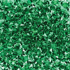 MINI GemDuo Beads, Emerald, 50 count, 6 x 4 mm 2-Hole Czech Bead, (GD-64-50720)