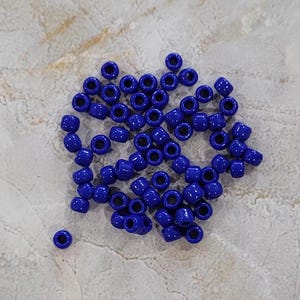 Toho 6/o Round Opaque Navy Blue Seed Beads, (tr-6-48), choice of 10 grams or 23 grams