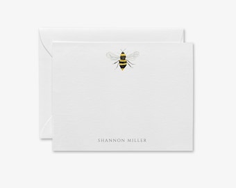 Sweet As Can Bee 24 Biglietti Di Ringraziamento A Forma Di Ape Per Baby Shower, 4 Design Unici Con Buste Bianche, Made In USA - 4