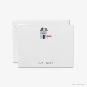 Papeterie personnalisée pour agent immobilier | Notes de remerciement pour agent immobilier | Notes de la maison | Jeu de cartes | Cartes de visite vendues | Notes immobilières | Cadeau pour agent immobilier