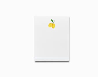 Zitrone Notizblock | Lemon Love Notizblock Set | Sommer To Do Liste | Feminine Notizblöcke | Sommer Geschenk | Zitronen Citrus Geschenk | Sommer-Party Geschenk