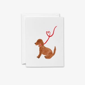 Dog Lover Greeting Cards | Puppy Folded Notes | Dog Lover Gift | Gift for Her | Feminine Watercolor Card | Pet Sitter