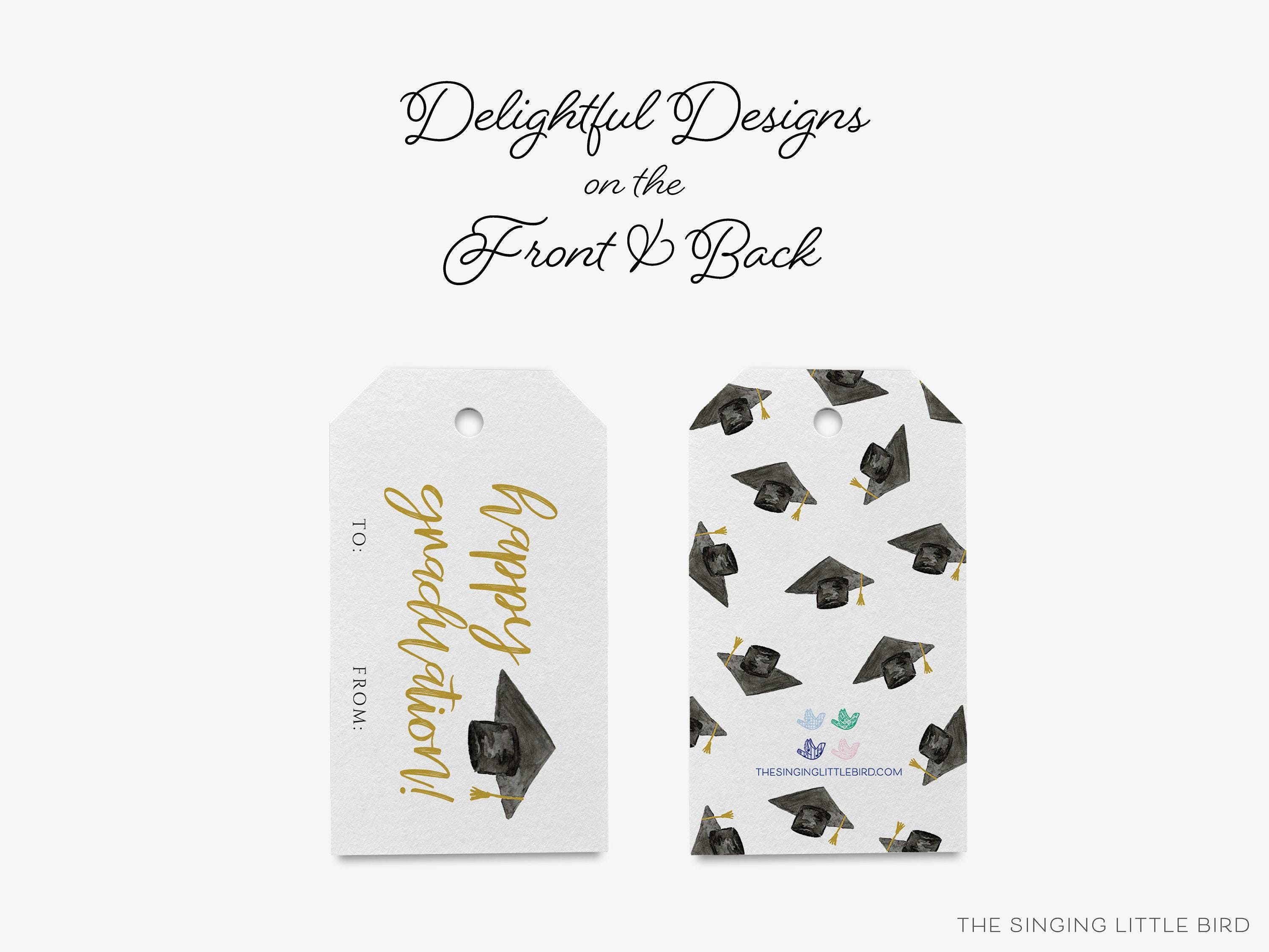 Happy Graduation Gift Tags [set of 8] | Graduation Gift Tag | Graduate ...
