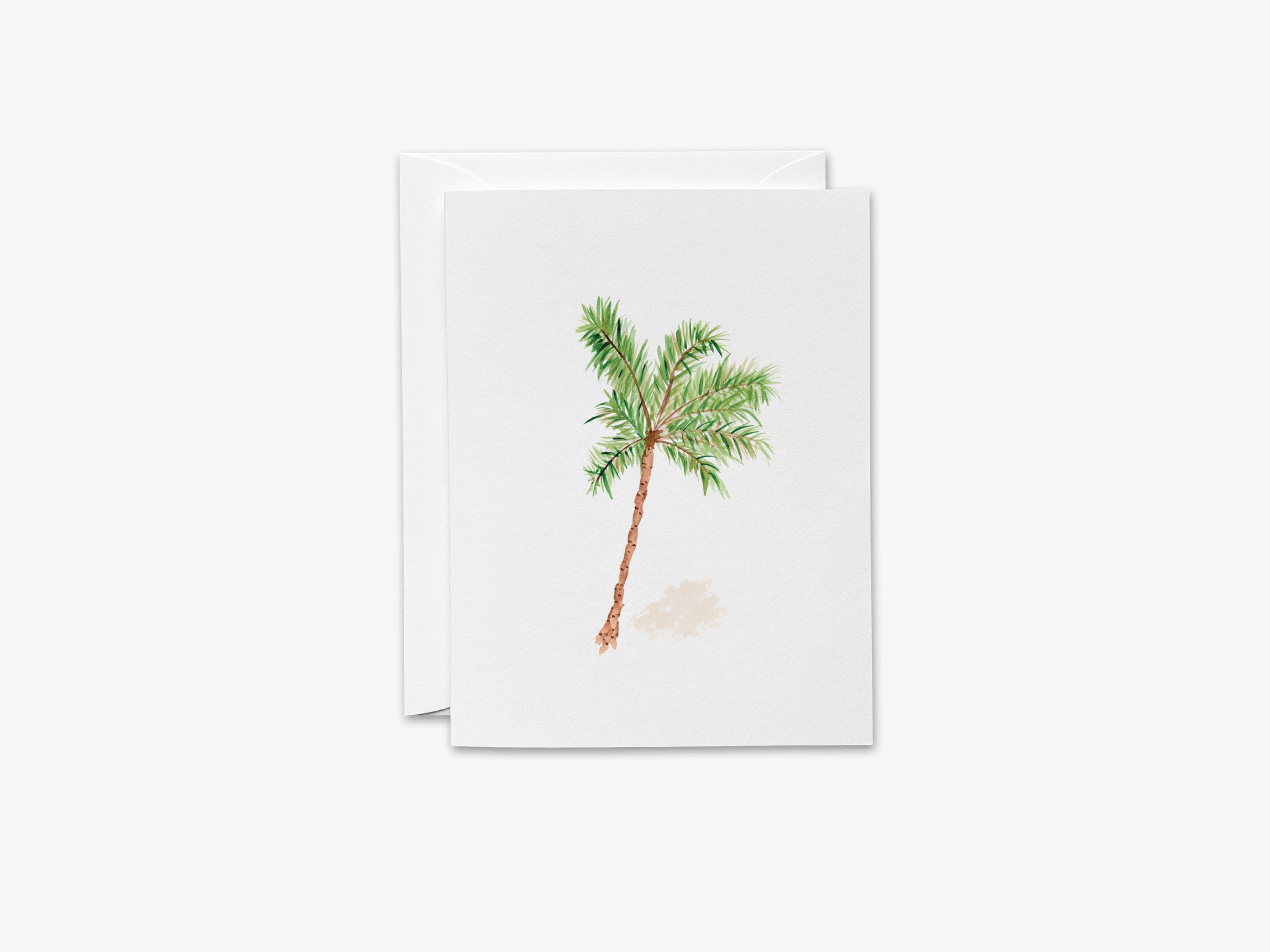 Palm Tree Note Cards | Tropical Beach Gift Set - Etsy