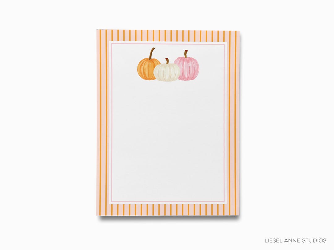 Pink Pumpkin Notepad | Fall Notepad Set | Autumn to Do List | Hostess ...
