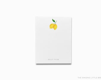 Personalisierte Zitrone Notizblock | Lemon Love Notizblock Set | Sommer To Do Liste | Feminine Notizblöcke | Personalisiertes Geschenk Zitronen Citrus Geschenk
