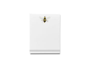 Bee Notepad | Bee Lover Gift | Bee To Do List Pad | Watercolor Art | Bee Keeper Gift | Family Bumble Bee Grocery List | Garden Lover Notepad