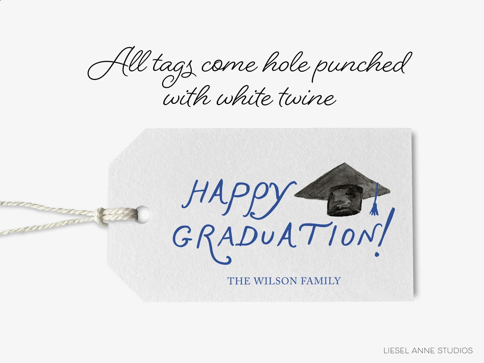 Personalized Happy Graduation Gift Tags | Graduation Gift Tag ...