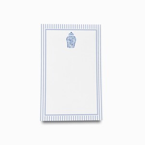 Ginger Jar Notizblock | Ginger Jar Notizblock Set | Handbemalte Chinoiserie Pads | Familie Notizblöcke | Notizblock Geschenk | To Do Liste