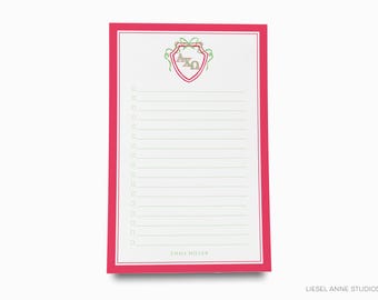Alpha Chi Omega Notizblock personalisiert | Offiziel lizenziertes Produkt | Bid Day Geschenk Notizblock | Schwesternschaft Großes Kleines Geschenk | AXOME Notizblock