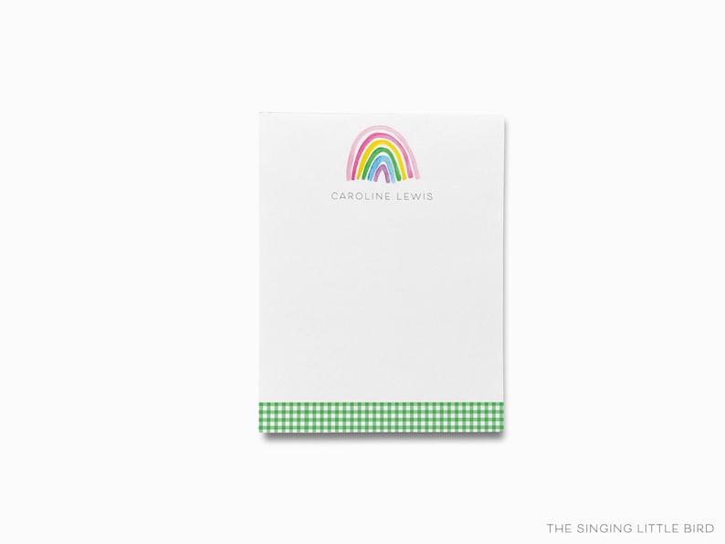 Personalized Rainbow Notepad | Kids to Do List, Girl Gift - Etsy