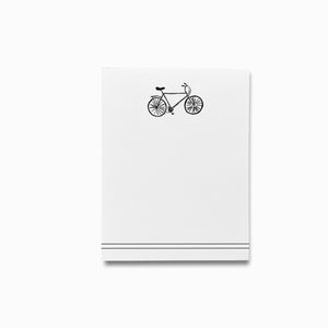 Bicycle Notepad | Bike Notepad Set | Professional To Do List | Masculine Notepads | Gift For Him | Cyclist Gift | Simple Modern Notepad
