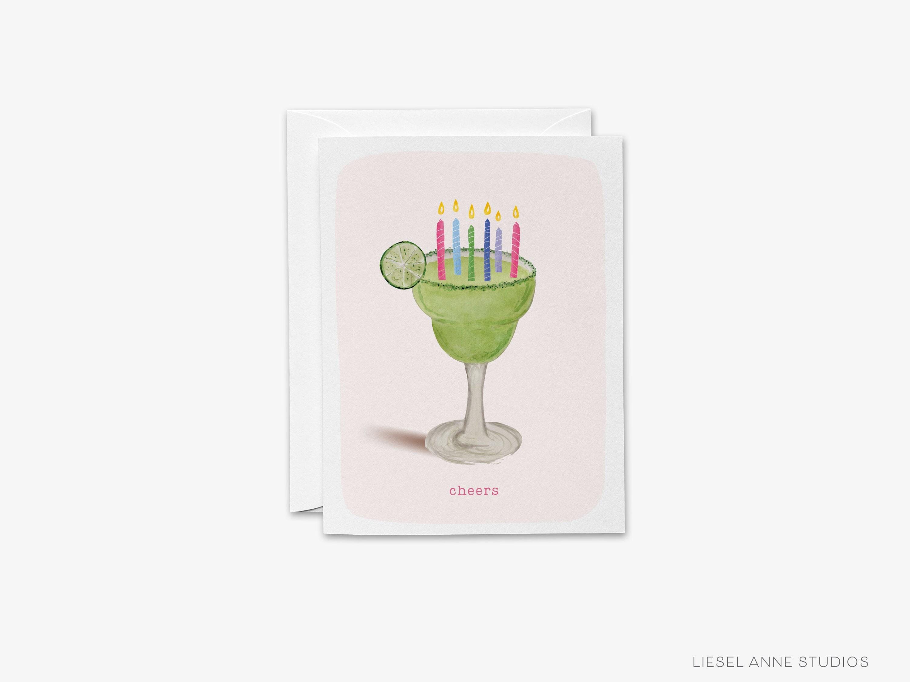 Margarita Cheers-wenskaart | Gelukkige verjaardagskaart | Cadeau  cocktailthema | Gevouwen aquarelkaart | Gefeliciteerd met je verjaardag |  Girls Night Bday - Etsy België, image size:3000x2250